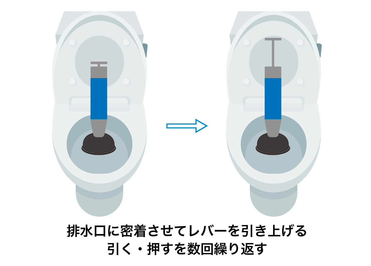 真空式パイプクリーナーの使い方