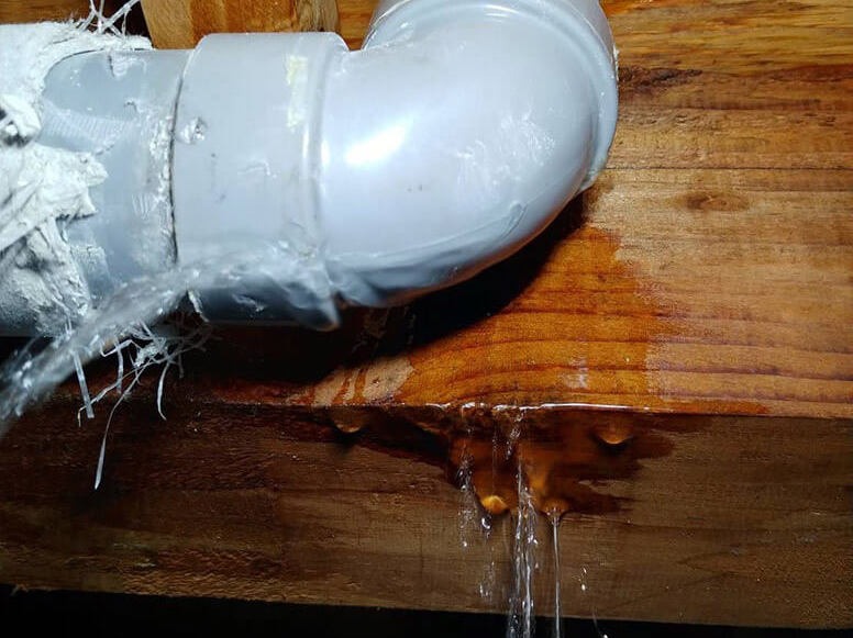 水道管の水漏れ